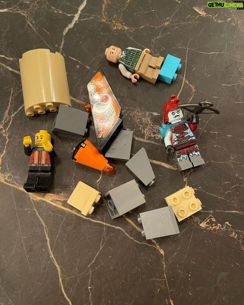 Sarah Jessica Parker Instagram - A small portion of kitties collection. Found everywhere. @lego aren’t just for humans. Parker-Broderick’s, watch your feet. X, SJ