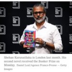 Sarah Jessica Parker Instagram - 2022 @thebookerprizes @shehankarubooks !!!! Check your local independent bookseller or ask your librarian at your local library. Sure is exciting to be a reader. X,SJ