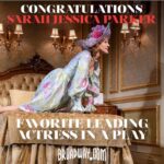 Sarah Jessica Parker Instagram - @broadwaycom , all those who voted, our extraordinary audiences who fill the @hudsonbway 8 shows a week, all of you, THANK YOU! I’m so touched, flattered and honored. @plazasuitebway has been a great gift in countless ways but most importantly it is those who join us in the theatre who are the headline and source of our greatest joy. The audience. Please know we love you so. X, SJ PS thank you @marc_shaiman for alerting me of this lovely honor!