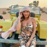 Sarah Lopez Instagram - Encore une journée incroyable à tes côtés et une magnifique journée dans le désert de Dubaï 🐪 Desert Safari Dubai