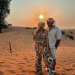 Sarah Lopez Instagram - Encore une journée incroyable à tes côtés et une magnifique journée dans le désert de Dubaï 🐪 Desert Safari Dubai