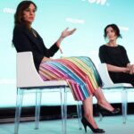 Sarah Wayne Callies Instagram - oh, hi. just wearing @lesley_hampton & speaking at a tech conference. as you do. . huge thanks to @collisionconfhq for having me come brag on @rescueorg and the tech innovations driving refugee services. i’ve had some of the most fascinating & inspiring conversations here….