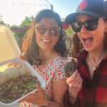 Sarah Wayne Callies Instagram - plate lunch + PDX + @nicads = who could ask for anything more?