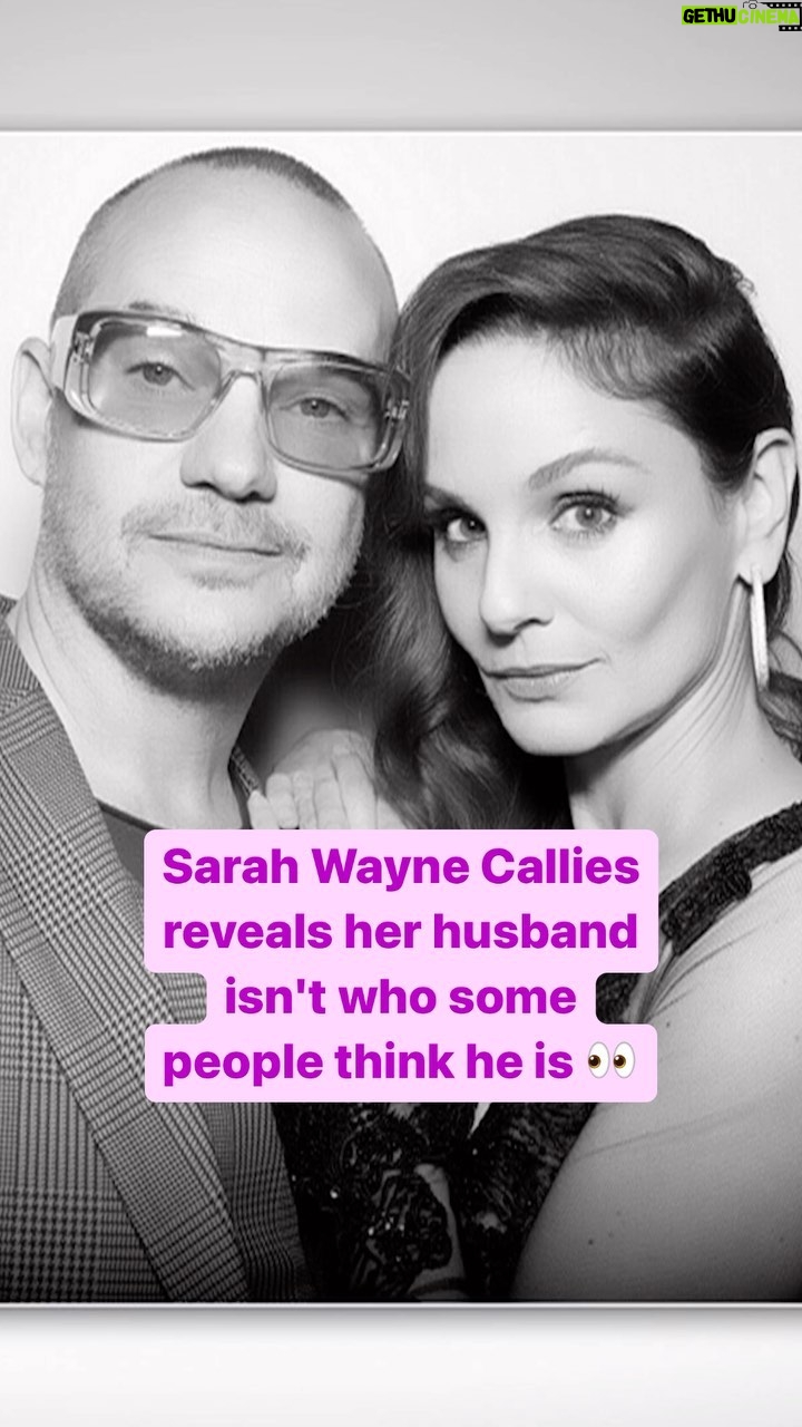 Sarah Wayne Callies Instagram - Let's set the record straight! @sarahwaynecallies and @thepeterpaige are just besties y’all!! #besties #bestfriends #gaybestfriend #friends