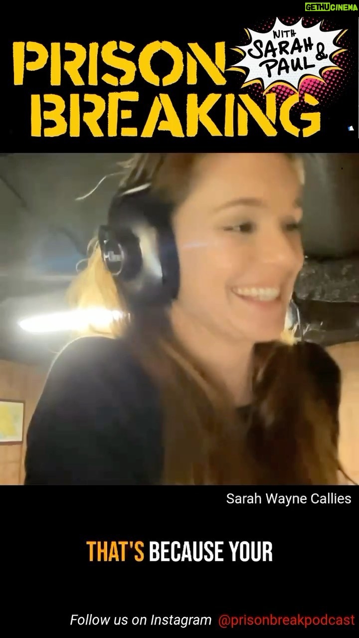 Sarah Wayne Callies Instagram - 🎙 POLL: gonna listen to Prison Breaking with Sarah & Paul now that’s it’s available anywhere you pod? 🎧