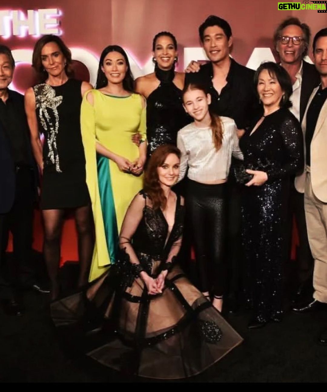 Sarah Wayne Callies Instagram - about last night: the company of @companyyoukeepabc all premier-y and grateful. this is fun, y’all. my glam styled by @dimitryl of @regardstylehouse + @cristallini_official makeup @amberdmakeup hair @christianmarc p.s. i’m not sure why IG is cutting off two of my cast mate’s faces. probably because they’re the most handsome and it’s jealous.