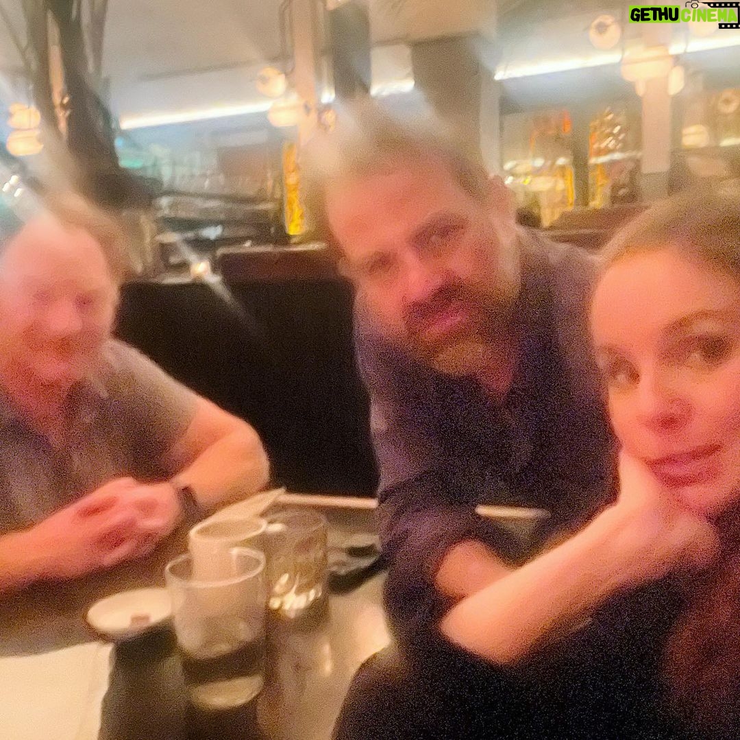 Sarah Wayne Callies - 31.8K Likes - dinner: before & after. i do believe we turned into vampires🧛♀️
.
@pauladelstein & @macbrandt - you’ve been the best eat & drink & talk with for waaaay long ❤️❤️❤️