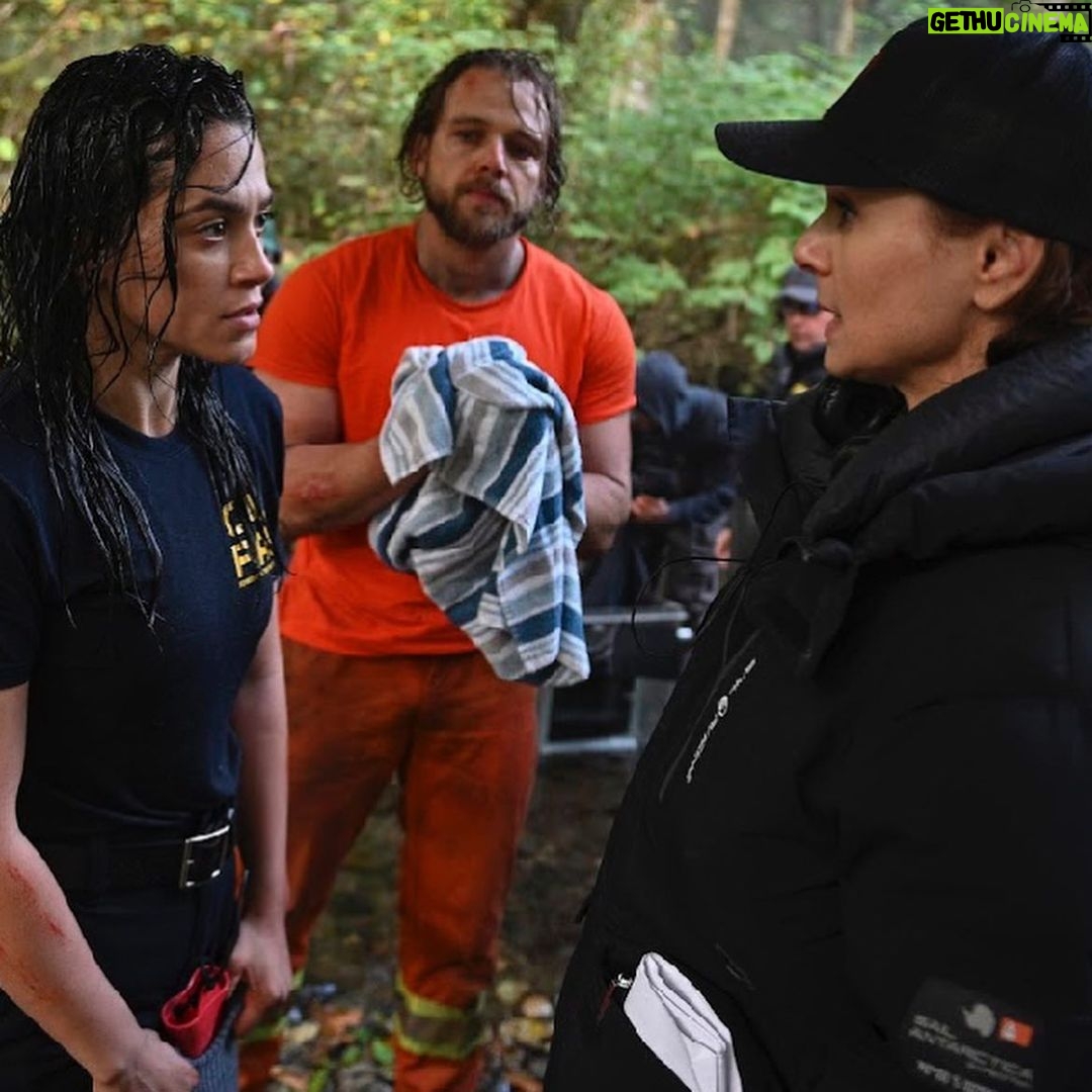 Sarah Wayne Callies Instagram - the episode i directed of @firecountrycbs is on tomorrow!! (friday jan 6). super proud of it - the cast and crew did some really beautiful work. and they were a joy - to a one. hope y’all dig it. . #firecountry #womeninfilm.