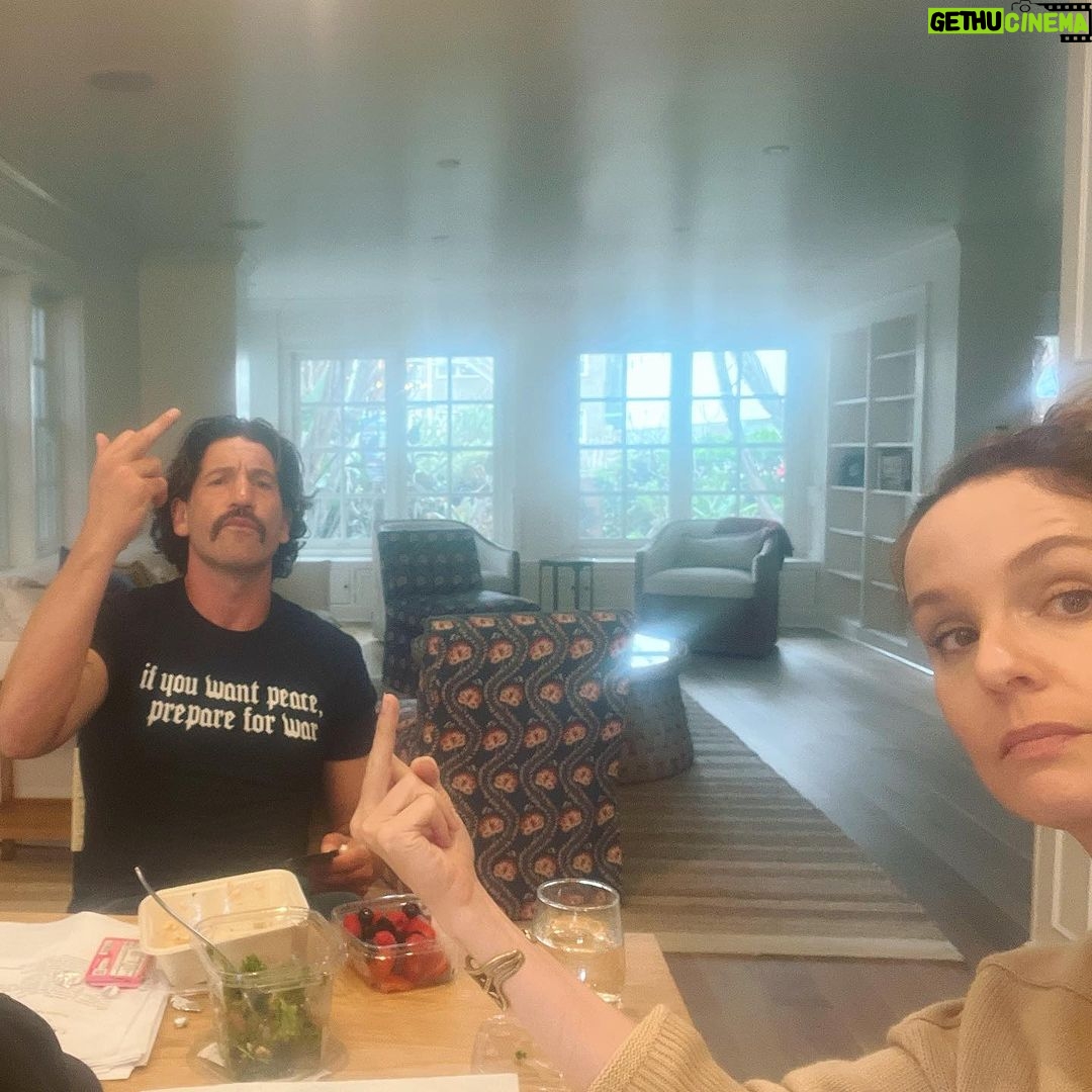 Sarah Wayne Callies Instagram - yo @steveyeun - congrats ❤️ too fuck!ng right 🥇 🏆 🥇 🏆