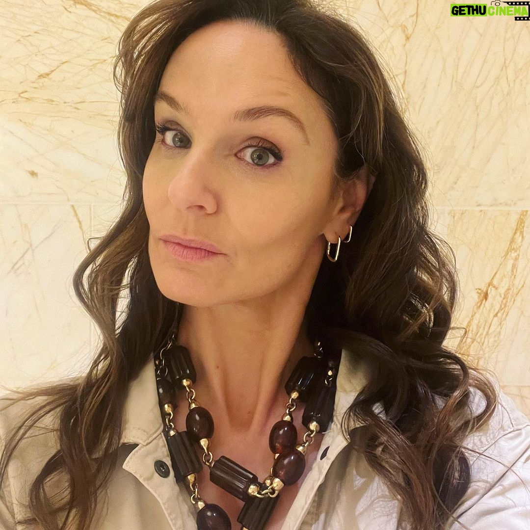Sarah Wayne Callies Instagram - did m’hair today because i mean business