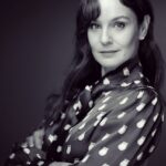 Sarah Wayne Callies Instagram - photo by Joel Saget/AFP at @parispeaceforum . shirt by @byellowtail