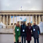 Sarah Wayne Callies Instagram - merci mille fois to the @parispeaceforum for inviting us to speak today on the 90 years of humanitarian work @rescueorg has done. now more than ever i am deeply honored to speak on behalf of an organization who serves the most vulnerable in every global humanitarian crisis. . there has never been a greater need for this work, and with climate change expected to create even more refugees and displaced peoples worldwide, i am so grateful to have these good people to work with. . religion, politics, race, culture, gender, sexuality, and economics aside - every human life deserves safety, dignity, and compassion. period. . thank you to harlem desir, @ralph.amoussou & @wingerworldwide for your passion and brilliance on the panel today. . it’s available on youtube for those who want to watch. link in bio ❤️