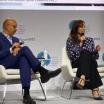 Sarah Wayne Callies Instagram - merci mille fois to the @parispeaceforum for inviting us to speak today on the 90 years of humanitarian work @rescueorg has done. now more than ever i am deeply honored to speak on behalf of an organization who serves the most vulnerable in every global humanitarian crisis. . there has never been a greater need for this work, and with climate change expected to create even more refugees and displaced peoples worldwide, i am so grateful to have these good people to work with. . religion, politics, race, culture, gender, sexuality, and economics aside - every human life deserves safety, dignity, and compassion. period. . thank you to harlem desir, @ralph.amoussou & @wingerworldwide for your passion and brilliance on the panel today. . it’s available on youtube for those who want to watch. link in bio ❤️