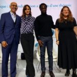 Sarah Wayne Callies Instagram - merci mille fois to the @parispeaceforum for inviting us to speak today on the 90 years of humanitarian work @rescueorg has done. now more than ever i am deeply honored to speak on behalf of an organization who serves the most vulnerable in every global humanitarian crisis. . there has never been a greater need for this work, and with climate change expected to create even more refugees and displaced peoples worldwide, i am so grateful to have these good people to work with. . religion, politics, race, culture, gender, sexuality, and economics aside - every human life deserves safety, dignity, and compassion. period. . thank you to harlem desir, @ralph.amoussou & @wingerworldwide for your passion and brilliance on the panel today. . it’s available on youtube for those who want to watch. link in bio ❤️