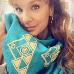 Sarah Wayne Callies Instagram - if you’re looking for someone to follow this #indigenouspeoplesday check out auntie @puacase - the ferocity of her love for the ‘aina & mauna kea knows no bounds. mahalo for the scarf, auntie ❤️ ku kia’i mauna 💪🏽