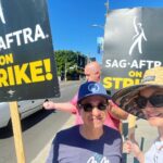 Sarah Wayne Callies Instagram - so much love on the line ❤️ thank you to everyone walking, supporting, sending meals, raising $ for talent & crew struggling to make ends meet 💪🏽 solidarity forever 🪧 happy labour day. . #labourday2023 #laborday2023 #solidarityforever #unionstrong #wgastrong #sagaftrastrong