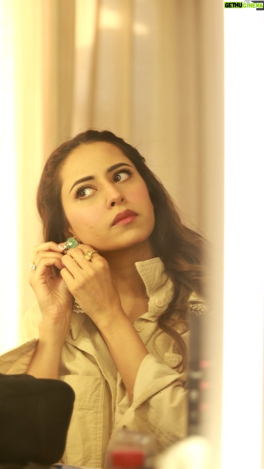 Sargun Mehta Instagram - Jatt nuu chudail takri 😁 15th march in theatres near you