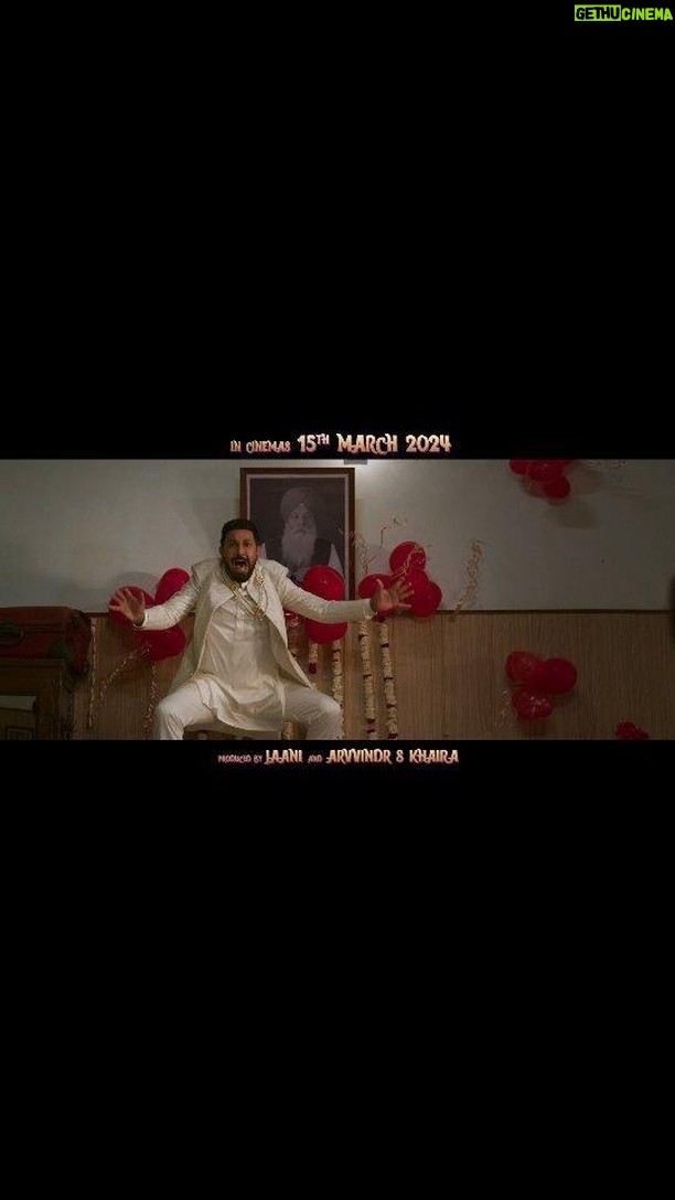 Sargun Mehta Instagram - Jatt nuu chudail takri 😁 15th march in cinemas near you