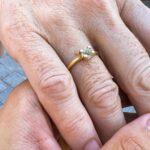 Sascha Burci Instagram - 🇮🇹: Grazie per aver tirato su un ometto così forte! Ti meriti un regalo speciale Mamma. Ecco un anello 100% Oro Italiano, raccolto dal fiume e forgiato in laboratorio da me 💍 “Saró sempre qui” anche se ora abito tanto tanto lontato da te 🤍 🇬🇧: Thank you for raising such a strong man! You deserve a special gift Mum. Here is a 100% Italian Gold ring, collected from the river and forged in the workshop by me 💍 "I will always be here" even if I live far far away from you now 🤍 Italy