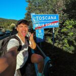 Sascha Burci Instagram - 🇮🇹: Ed eccomi qua arrivato con le mie forze ad un nuovo grande obiettivo. Milano - Firenze in Bici! Sono passati 2 anni dal mio viaggio fino a Genova che mi aveva segnato ed emozionato tanto. Ho deciso di ripartire per questo lungo viaggio durato 5 giorni, in seguito ad un brutto periodo che mi ha perseguitato per mesi. Sono partito per sconfiggere tutti i pensieri negativi che mi stavano avvolgendo e strozzando, volevo riprendere in mano la mia vita. A volte bisogna fare dei passi indietro per farne tanti di più in avanti, quindi ho pedalato fino nella città in cui sono nato. “L’origine di ogni cosa”. Godetevi questo film su Youtube. Chiamarlo video è davvero riduttivo. 🇬🇧: And here I am on my way to a great new goal. Milan - Florence by Bike! Two years have passed since my journey to Genoa, which had marked and excited me so much. I decided to set off on this long journey lasting 5 days, following a bad period that had haunted me for months. I left to defeat all the negative thoughts that were enveloping and choking me, I wanted to take my life back in my hands. Sometimes you have to take steps backwards to take many more steps forwards, so I cycled to the city where I was born. "The origin of everything'. Enjoy this film on Youtube. To call it a video is really reductive. Firenze, Italy