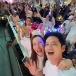 Sattaphong Phiangphor Instagram - Happy new year everyone. I’m wishing you a year full of small miracles and sizeable happiness. ขอบคุณพี่้เปิ้ลพี่เกตที่พาไปชมพลุสวยๆที่ร้านหมูกะทะคนรวย Icon siam เมื่อคืนที่ผ่านมาด้วยนะครับ🎉🎉🎉 #Happynewyear2024 Crazyrichthaibbq หมูกระทะคนรวย Iconsiam