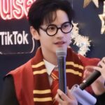 Sattaphong Phiangphor Instagram - งานพิธีกรก็รับนะครับผม Thank You Party TikTok เมื่อวานสนุกมากฮะ 🤓🎤 #creatorhousebytiktok #taostp