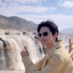 Sattaphong Phiangphor Instagram - มหาน้ำตกหูโข่ว แม่น้ำเหลือง #Taostp #thefirstultimateเที่ยวสุดโลก #china 壶口瀑布