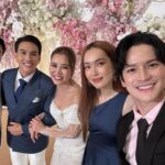 Sattaphong Phiangphor Instagram – ขอแสดงความยินดีกับเจ้าบ่าวเจ้าสาว @leesawls14 @fiatapijira ด้วยนะครับ ขอให้มีความสุขมากๆนะครับทั้งคู่ ❤️🤟🏻
