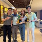 Sattaphong Phiangphor Instagram - ทีมตัว ต. คว้าสองถ้วยรางวัลครับ #Taostp #ติดกอล์ฟ ที่งานกอล์ฟการกุศล สมาคมกอล์ฟมิตรภาพ ไทย-เอเชีย สนามกอฟ์ราชพฤกษ์