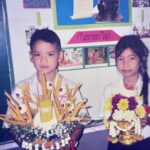 Sattaphong Phiangphor Instagram - เปิดอัลบั้มรูปสมัยเด็กๆดู ก็ค้นพบว่าตอนเด็กเราถือพานบ่อยขนาดนี้เลยหรอ ด.ช.เต๋า 😂