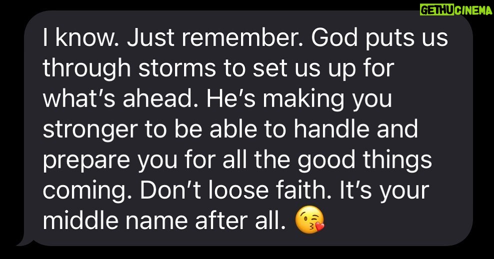 Savannah Chrisley Instagram - Don’t lose faith ❤️ ••• I feel like some of you may need this encouragement just like I did tonight… tag someone who may need a reminder to never give up…and never lose hope! Love and laughter is coming ❤️ #faith #hope #love