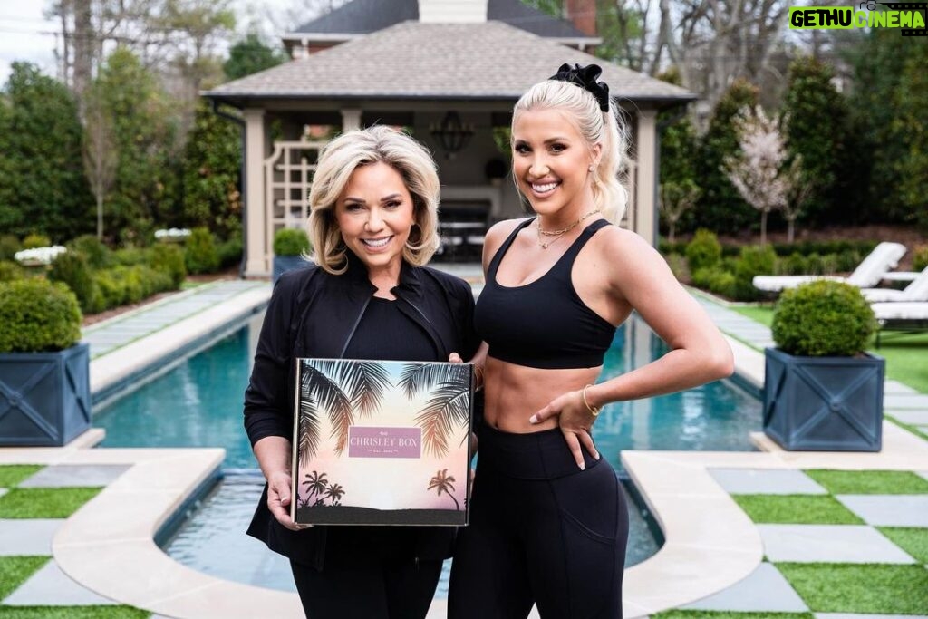 Savannah Chrisley Instagram - For this edition of The Chrisley Box, @thechrisleyboxofficial we had the honor of teaming up with Erin Oprea, trainer to the stars. She enlisted in The Marine Corp at the age of 20. With nine total years of service including two tours of duty in Iraq, she made history when she was appointed to lead the first female platoon attached to the infantry in a war zone. And now, she joins The Summer Edition of The Chrisley Box experience!! ••• I just love you with my whole heart @erinoprea 😍😭 ••• Hey y'all! The ALL NEW Summer Edition of The Chrisley Box is on sale to the public now! This time around, we have teamed up with one of our favorite people ever, trainer to the stars @erinoprea to bring you an entire experience! With your purchase of the box, you will get… + The best health hacks & fitness finds… + An exclusive experience & Chrisley family fun… + AND a chance to win a challenge that is sure to make your Summer more fun! How’d you like to win some money?? Trust us when we say that you do NOT want to miss this one. This is going to be SO much fun!