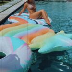 Savannah Chrisley Instagram - My name is Savannah and I like long romantic walks down EVERY aisle in target…now meet all my new float friends! 😉😂 #basicbsummer
