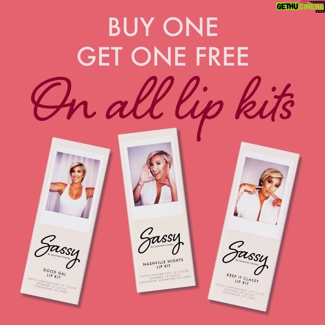 Savannah Chrisley Instagram - ⭐️ Sassmas Day 1 Deal ⭐️ Welcome to 12 Days of Sassmas. We will have a new deal everyday on sassybysavannah.com 🎁 #BOGO