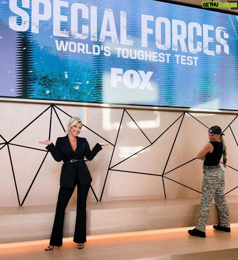 Savannah Chrisley Instagram - Never a dull moment!! God is good! Blessed to call the cast of @specialforcesfox friends for LIFE!! @itsjojosiwa is a complete and total badass!! Y’all tune in SEPTEMBER 25TH!