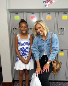 Savannah Chrisley Instagram - Our sweet Coco is off to 5th grade!! My heart is so happy 😭 as we walked through her new school yesterday all I could do is cry. Chloe has gone through A LOT of change but throughout the change she has made so much progress! I am beyond blessed for her to be in an environment that encourages growth, love, and acceptance!