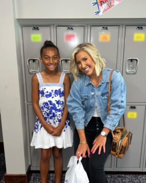 Savannah Chrisley Instagram - Our sweet Coco is off to 5th grade!! My heart is so happy 😭 as we walked through her new school yesterday all I could do is cry. Chloe has gone through A LOT of change but throughout the change she has made so much progress! I am beyond blessed for her to be in an environment that encourages growth, love, and acceptance!
