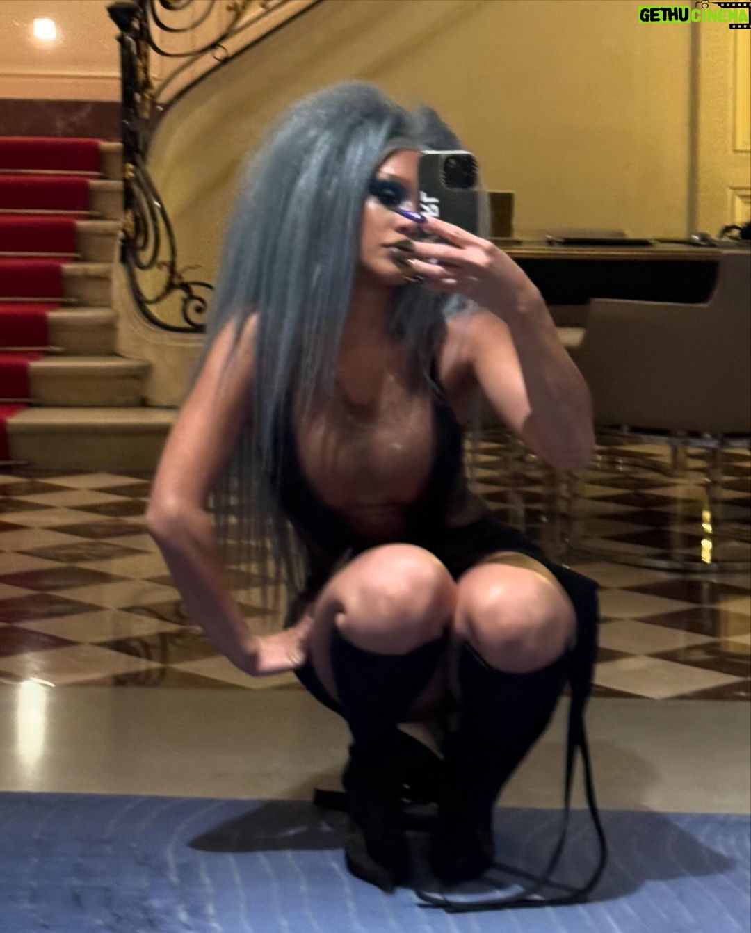 Saweetie Instagram - @muglerofficial 🖤 Paris, France