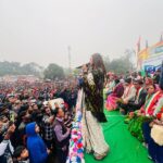 Sayantika Banerjee Instagram - “ ধর্ষিত গণতন্ত্র লুণ্ঠিত সংবিধান - সৌজন্যে সাম্প্রদায়িক বিজেপি সরকার “ আজ বিনপুর বিধানসভা তৃণমূল কংগ্রেসের ডাকে প্রতিবাদী মিছিল ও সমাবেশের কিছু বিশেষ মুহূর্ত।