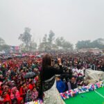 Sayantika Banerjee Instagram - “ ধর্ষিত গণতন্ত্র লুণ্ঠিত সংবিধান - সৌজন্যে সাম্প্রদায়িক বিজেপি সরকার “ আজ বিনপুর বিধানসভা তৃণমূল কংগ্রেসের ডাকে প্রতিবাদী মিছিল ও সমাবেশের কিছু বিশেষ মুহূর্ত।