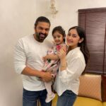 Sayyeshaa Saigal Instagram - Party time with my loves! ❤️❤️❤️❤️🧿🧿🧿 @aryaoffl @shhaheen @arianajofficial Love them the mostest! #family#babygirl#husband#mommy#party#outandabout#makingmemories#mylife#love#forever#familyfirst#instadaily#instagram#twinning