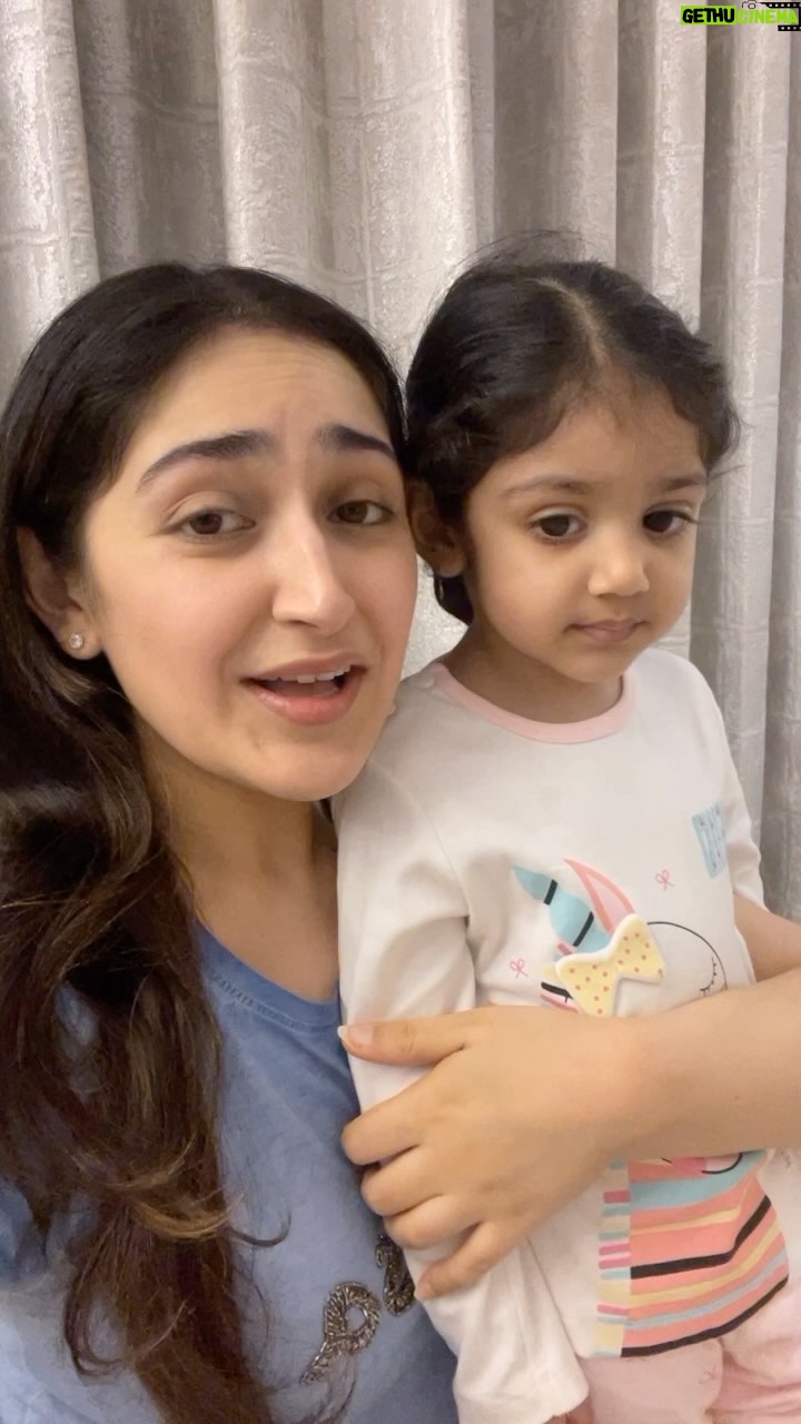 Sayyeshaa Saigal Instagram - The true “WOW” of my life! ❤️🧿 #reels#wow#love#mybaby#babygirl#instagram