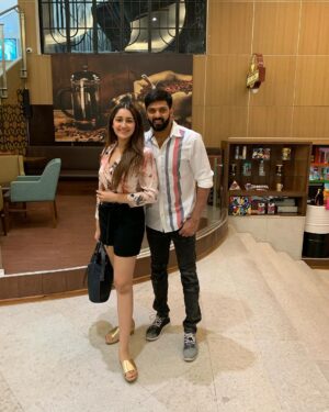 Sayyeshaa Saigal Instagram - Happy Anniversary to the love of my life. Time is just flying by with you. I love you more than you know! ❤️🧿😍 @aryaoffl 

#husbandandwife#anniversary#love#forever#mylove#instagram