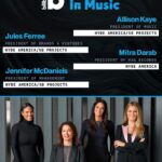 Scooter Braun Instagram – Congratulations to these 4 incredible women for representing our company on this amazing list. For over a decade powerful brilliant women have led our company and to see these 4 honored by @billboard is spot on. Congratulations @allisonjamiekaye @jenmcdaniels @mitrasd @julesferree #hybe