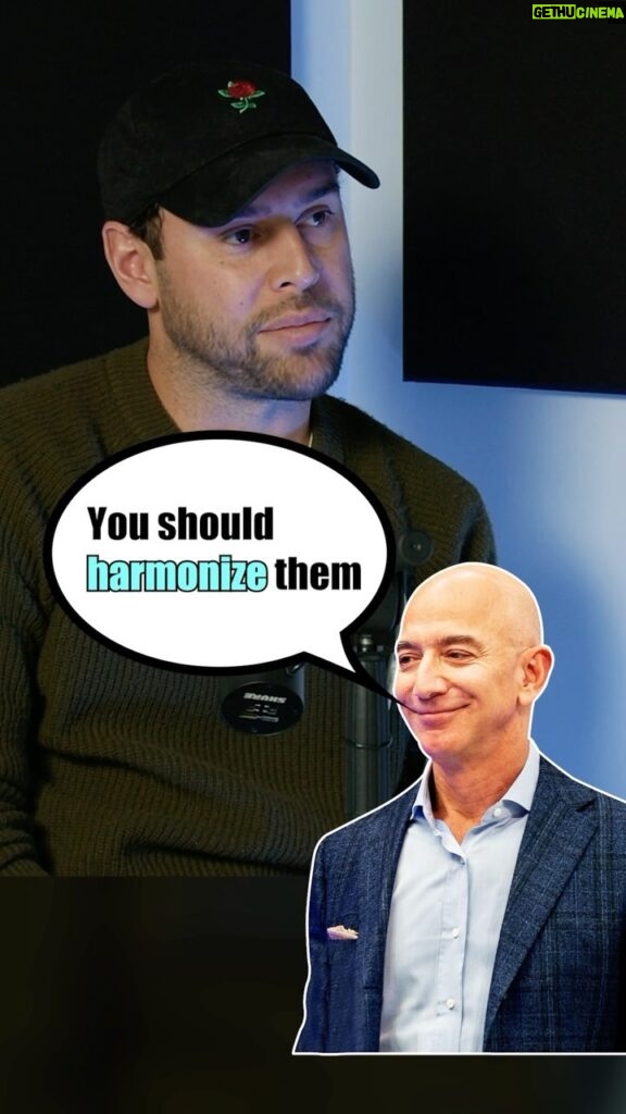 Scooter Braun Instagram - Some great advice from the 🐐 @jeffbezos . @20vchq link in bio