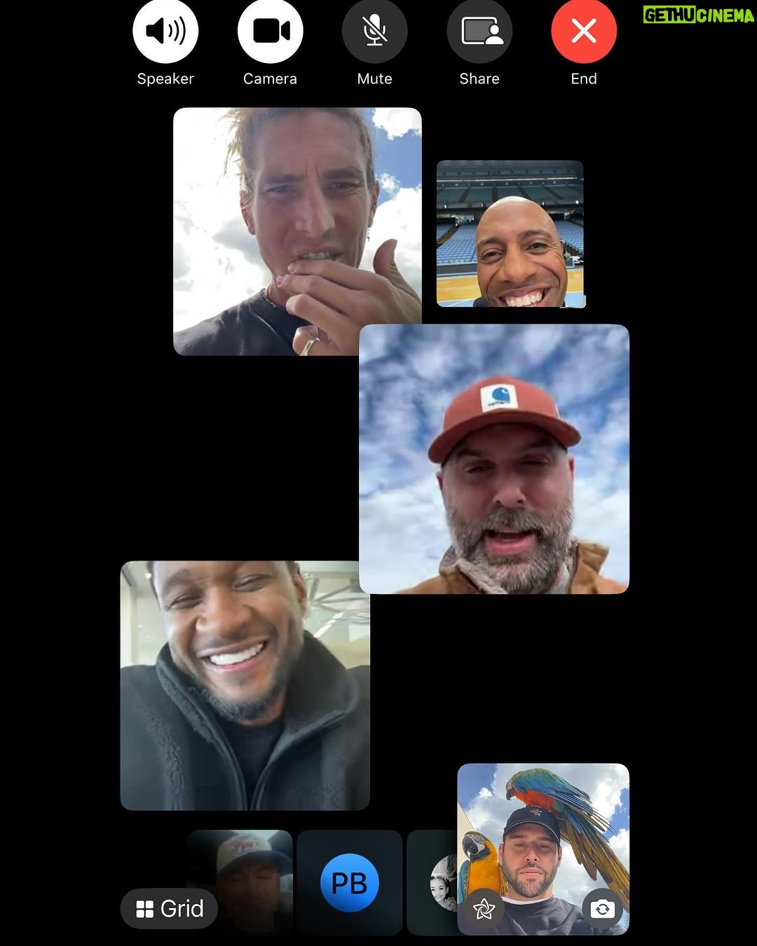 Scooter Braun Instagram - How do you call your friends? If you know me you know this is normal behavior 😝 🦜 also superbowl halftime show with @usher in one week!! Let’s gooooo
