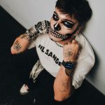 Sebastián Villalobos Instagram – 💀☠️ “Los monstruos y los fantasmas son reales. Viven dentro de nosotros. Y, a veces, ganan” 💀☠️ Miami, Florida
