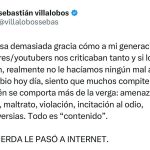 Sebastián Villalobos Instagram -