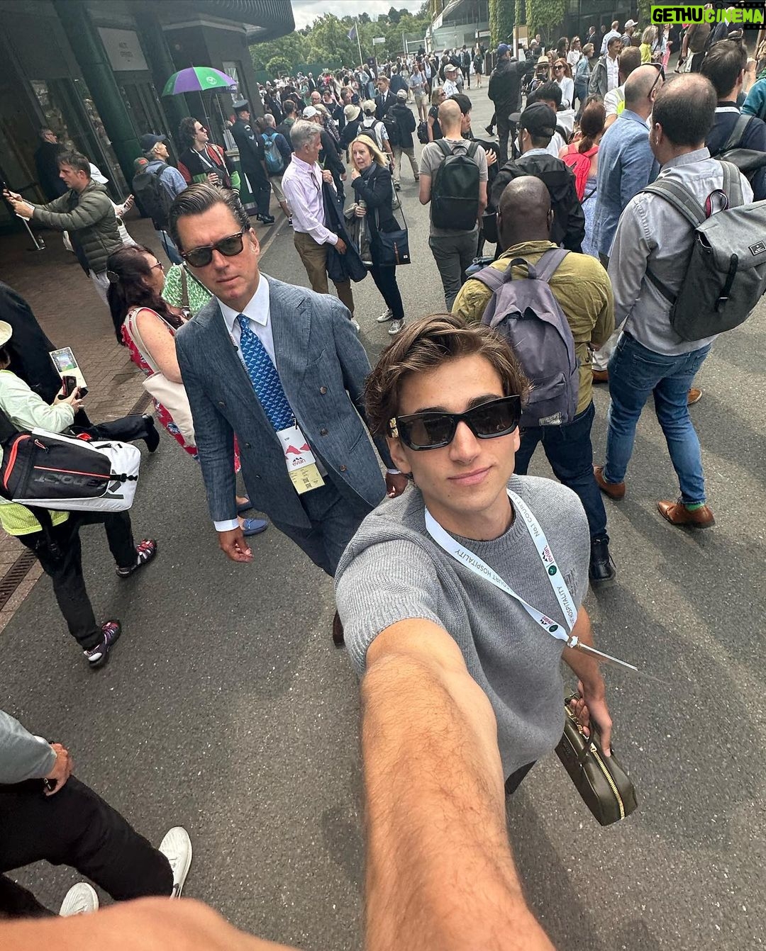 Sebastian Croft - 256.8K Likes - bring ur dad to work day @britishgq @miumiu ✨💞🎾