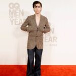 Sebastian Croft Instagram - Curl me crazy, but i’ve never liked store bought pesto… Thank you @adambaidawi and @britishgq for an incredible evening ✨ and @loewe for the sparkly shoes 🤓